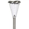Lampă Solară, LED Multicolor, 27 cm, Sticlă Decorativă, Fără Cablu, Oem