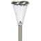 Lampă Solară, LED Multicolor, 27 cm, Sticlă Decorativă, Fără Cablu