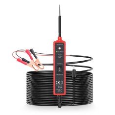 Tester Multifunctional Techstar&reg; Portabil pentru Circuite Auto 6V-24V DC cu Cablu de 5 metri, Protectie la Suprasarcina 8A și Test de Polaritate