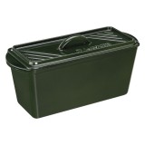 Tava copt paine Navaris, 34 cm, fonta, verde, cu capac, pentru paine traditionala, 52635.02