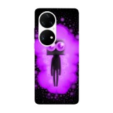 Husa compatibila cu Huawei P50 model Cute Enderman, Silicon, TPU, Viceversa