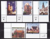 POLONIA 2005 REGIUNI/ORASE DIN POLONIA SERIE MNH, Nestampilat