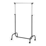 Stand metalic pentru umerase, 99-170 x 83 cm, inaltime reglabila