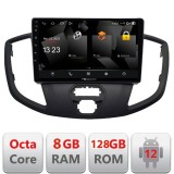Navigatie Android Ford Transit V363 2015-2021, 8GB RAM, 128GB, CarPlay