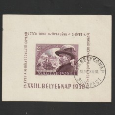B&eacute;lyegnap 23. Bem (Ziua Marcii Postale 23.) Stampila Prima Zi LP1201 Ungaria 1950