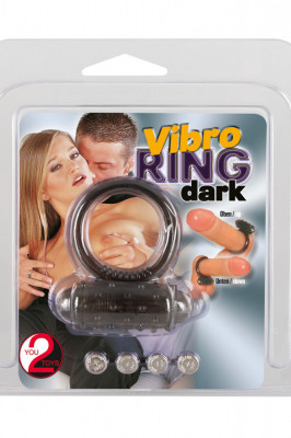 Inel Penis Vibro Ring, Dark foto