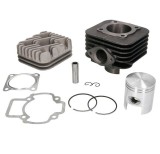 Cumpara ieftin Set motor + chiulasa Aprilia Mojito - Gilera - Piaggio Free - Liberty - NRG - Typhoon - Vespa ET2 - LX AC 2T 70cc D47.00 mm bolt 12