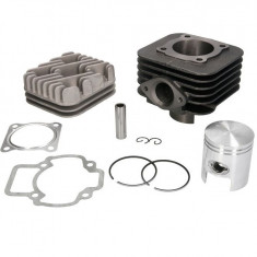 Set motor + chiulasa Aprilia Mojito - Gilera - Piaggio Free - Liberty - NRG - Typhoon - Vespa ET2 - LX AC 2T 70cc D47.00 mm bolt 12