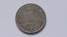 Maroc, 10 Francs 1947- Mohammed V foto