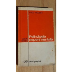 Psihologia experimentala- Paul Fraisse