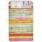 Set 2 covoare baie Casa Plastor, Stripes, 75x45 cm, multicolor