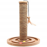 SISAL PENTRU PISICI CU SUPORT ROTUND + JUCARIE/560146, flamingo