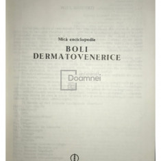 Gheorghe Bucur - Boli dermatovenerice. Mica enciclopedie (editia 1987)
