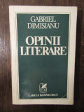 OPINII LITERARE -GABRIEL DIMISIANU