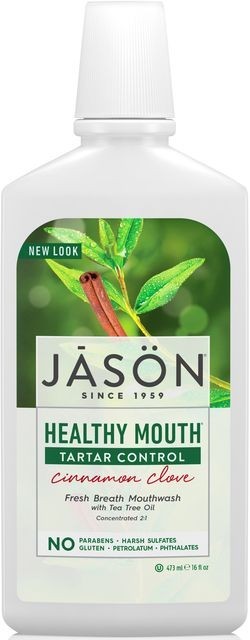 Apa de gura Healthy Mouth cu tea-tree si scortisoara pt gingiile iritate,... Apa de gura Healthy Mouth cu tea-tree si scortisoara pt gingiile iritate,...