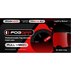 Lentila antiaburire fotocromatica pinlock &ndash; compatibila cu castile MT Streetfighter SV (tip TR902) &ndash; Full Vision