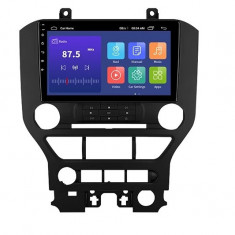Navigatie Auto Multimedia cu GPS Ford Mustang 2015 - 2020 Android, Display 9 inch, 2 GB RAM si 32 GB ROM, Internet, 4G, Aplicatii, Waze, Wi-Fi, USB, B
