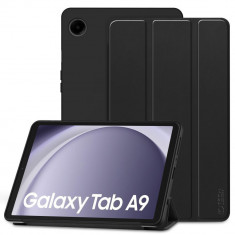 Husa Tech-Protect Smartcase pentru Samsung Galaxy Tab A9 8.7 X110/X115 Negru