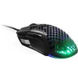 Mouse gaming SteelSeries Aerox 5, Senzor SteelSeries TrueMove Air, 18000 dpi, Negru