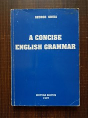 George Gruia - A concise English grammar
