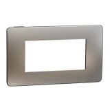 Rama Ornament 4M metal Schneider Unica Studio aluminiu negru NU270456M