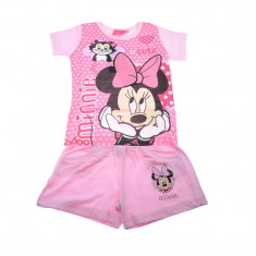 Compleu 2 piese de vara fete Minnie Mouse Setino MIC-G-OUTWEAR-08, Multicolor foto