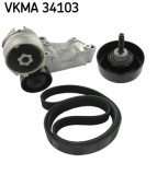 SKF VKMA 34103 Set curea transmisie cu caneluri