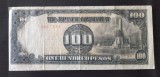 Bancnota Filipine (Ocupație Japoneza) - 100 Pesos 1944 - Cu eroare rotație