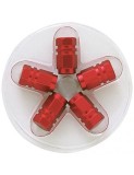 Capace valva roata hexagonal din aluminiu &ndash; Rosii