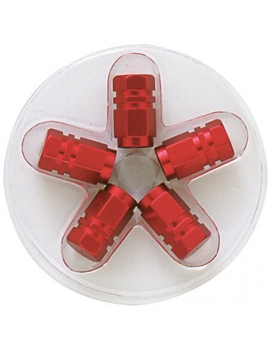 Capace valva roata hexagonal din aluminiu &ndash; Rosii