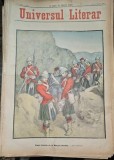 Revista Universul Literar nr.1/1898 pe coperta dupa batalia de la Dargai, India