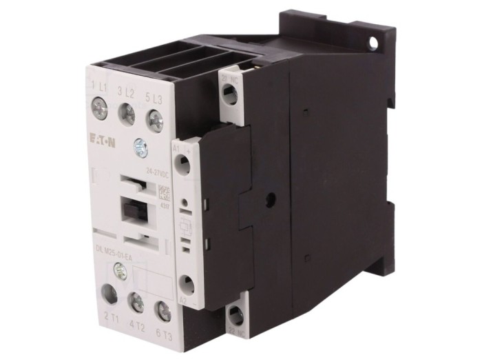 Contactor 3P 24V DC, 25A, 690V