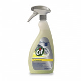 Cif Professional Detergent Degresant Puternic Bucatarie 750ml, Curata Grasime, Murdarie, Ustensile, Hote, Filtre