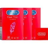 Durex Feel Thin prezervative 3x18 buc