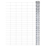 Cumpara ieftin Gard de grădină, argintiu, 50x1,25 m, oțel galvanizat