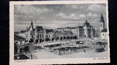 ORADEA - NAGYVARAD - 1944 - CIRCULATA 1947 - CENZURA SECURITATE foto