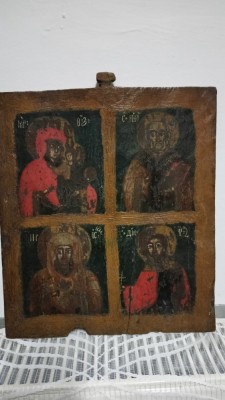 Icoana lipoveneasca foarte veche foto