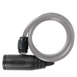 Cablu antifurt Oxford Bumper, 600mm x 6mm, transparent
