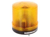 Semnalizator luminos flash ambră 24VDC IP44