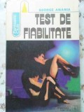Test de Fidelitate - George Anania - SF - Albatros 1981 - Fantastic Club - Carte Beletristica Romana