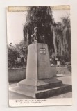 RF172 - Carte Postala - Bacau. Statuia lui V. Alecsandri. circulata