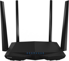 ROUTER Tenda wireless 1200Mbps, 4 porturi 10/100Mbps, 4 antene externe, Dual Band AC1200 &quot;AC6&quot; (timbru verde 0.8 lei)