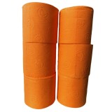Cumpara ieftin Hartie igienica portocalie, 3 straturi, 6 role