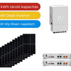 Pachet / Kit de sistem solar MPPT cu energie solară alimentat de insulă Victron Energy EASYSOLAR-II 48V 5000VA / 4000W 2x PYTES E-BOX Energy Storage 1