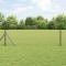 vidaXL &Icirc;ngrădire Hexagonală Gri 0.8x50 m Oțel
