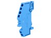 Conector de &Icirc;mbinare pentru Șine 0,08-4mm2, 3 Borne, Albastru, Wago