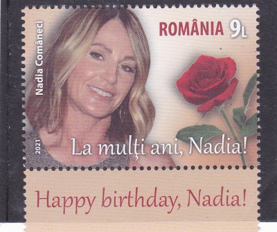 ROMANIA 2021 - LA MULTI ANI, NADIA, MNH - LP 2345 foto
