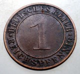 B.310 GERMANIA WEIMAR 1 REICHSPFENNIG 1936 A