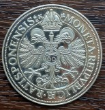 (A183) MONEDA DIN ARGINT - REPRODUCERE GULDENTALER (60 KREUZER) 1619 REGENSBURG, Europa