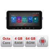 Navigatie Toyota Verso 2010-2016 I-133 4+64 ecran 10.33&quot; Android Waze USB Navigatie Internet Youtube Radio CarStore Technology